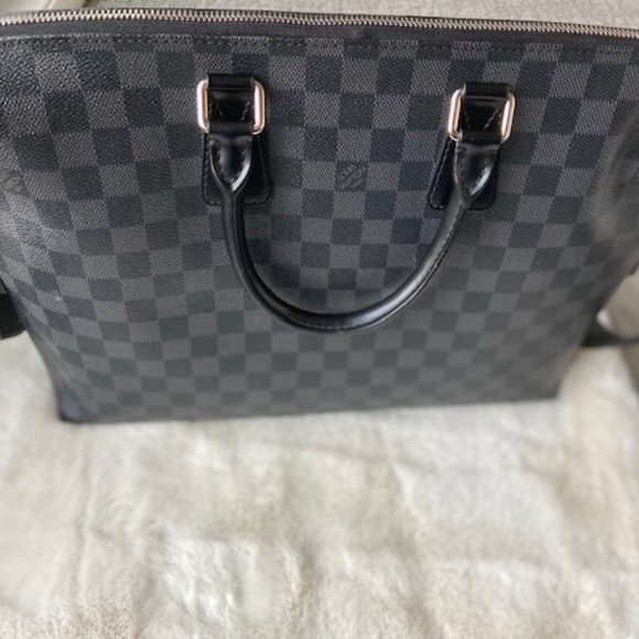 Men’s Bag Louis Vuitton Damier Graphite Laptop Bag - Picture 9 of 15